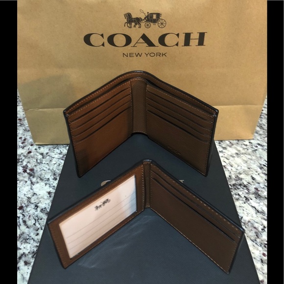 NWT Authentic Coach 3-in-1 Varsity Stripe Wallet - Picture 3 of 7